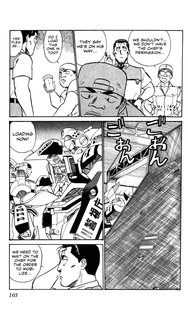Kidou Keisatsu Patlabor Chapter 14.15-2 page 102 - Vol.14 Chapter 15.02: The Black Labor <Part 2>