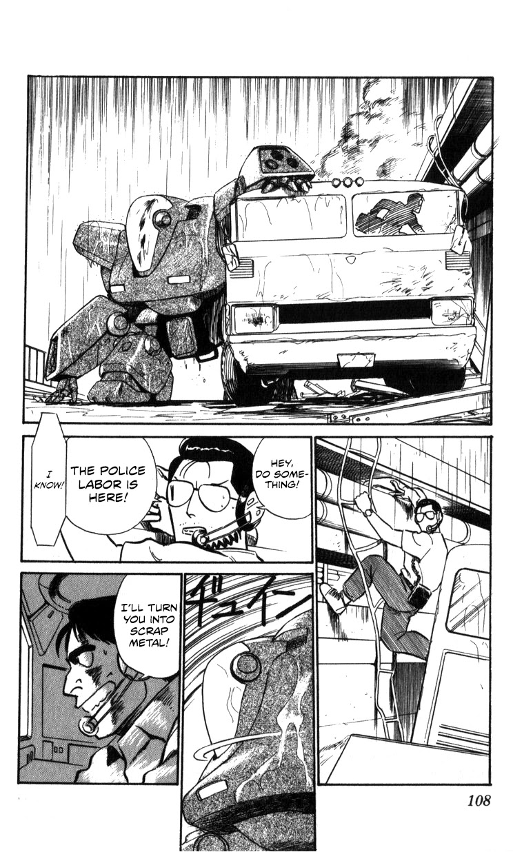 Kidou Keisatsu Patlabor Chapter 14.15-2 page 107 - Vol.14 Chapter 15.02: The Black Labor <Part 2>