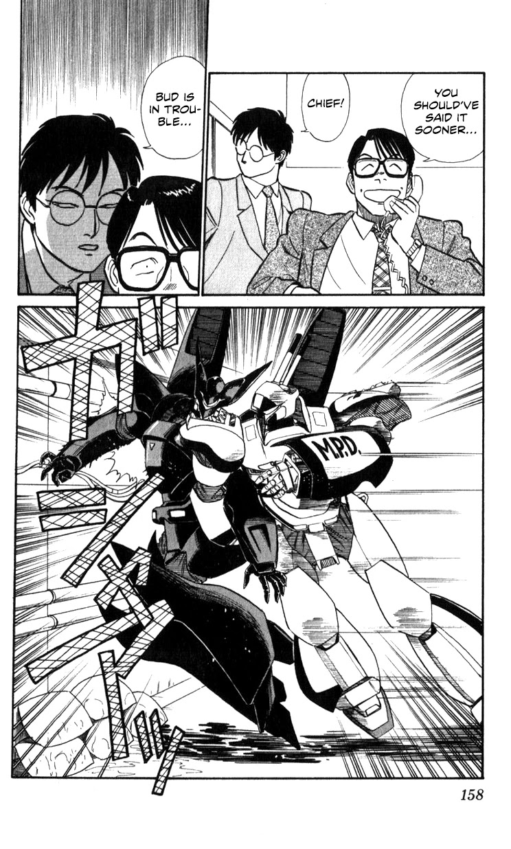 Kidou Keisatsu Patlabor Chapter 14.15-2 page 155 - Vol.14 Chapter 15.02: The Black Labor <Part 2>