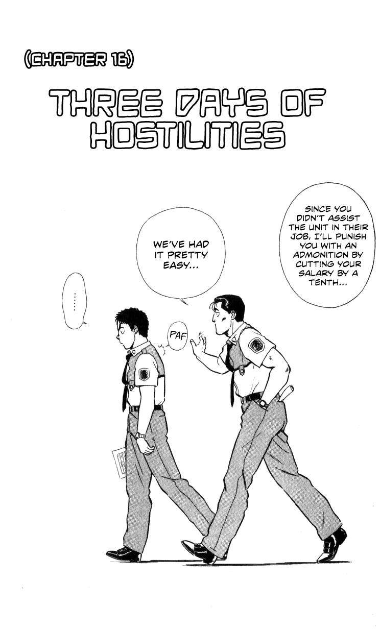 Kidou Keisatsu Patlabor Chapter 15.16 page 2 - Vol.15 Chapter 16: Three days of hostilities