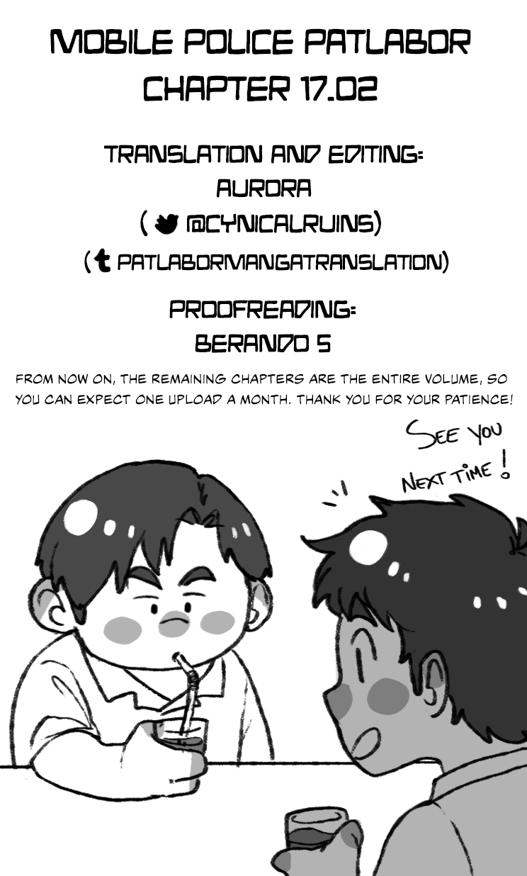 Kidou Keisatsu Patlabor Chapter 16.17-2 page 180 - Vol.16 Chapter 17.02: Griffon <Part 2>