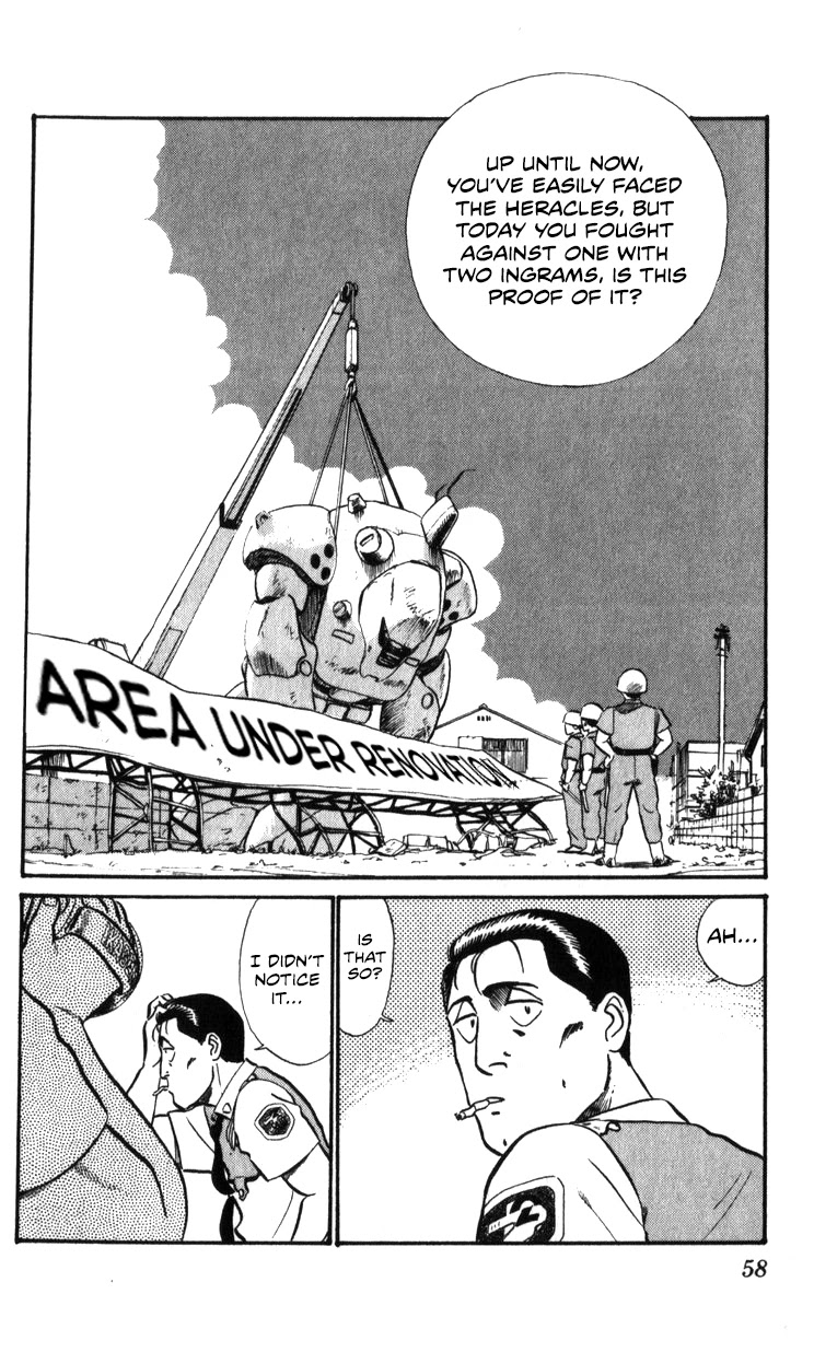 Kidou Keisatsu Patlabor Chapter 16.17-2 page 57 - Vol.16 Chapter 17.02: Griffon <Part 2>
