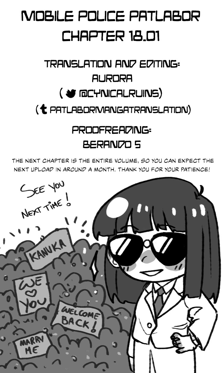 Kidou Keisatsu Patlabor Chapter 17.18-1 page 150 - Vol.17 Chapter 18.01: Meltdown <Part 1>