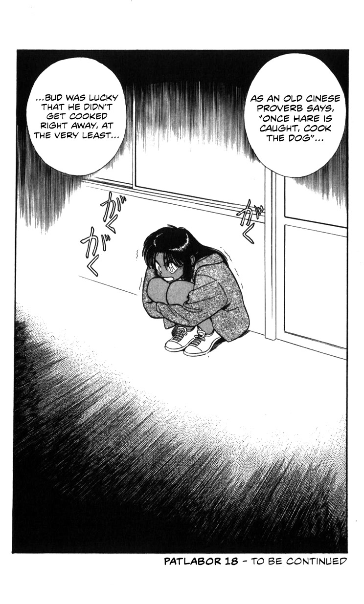 Kidou Keisatsu Patlabor Chapter 18.18-2 page 182 - Vol.18 Chapter 18.02: Meltdown <Part 2>