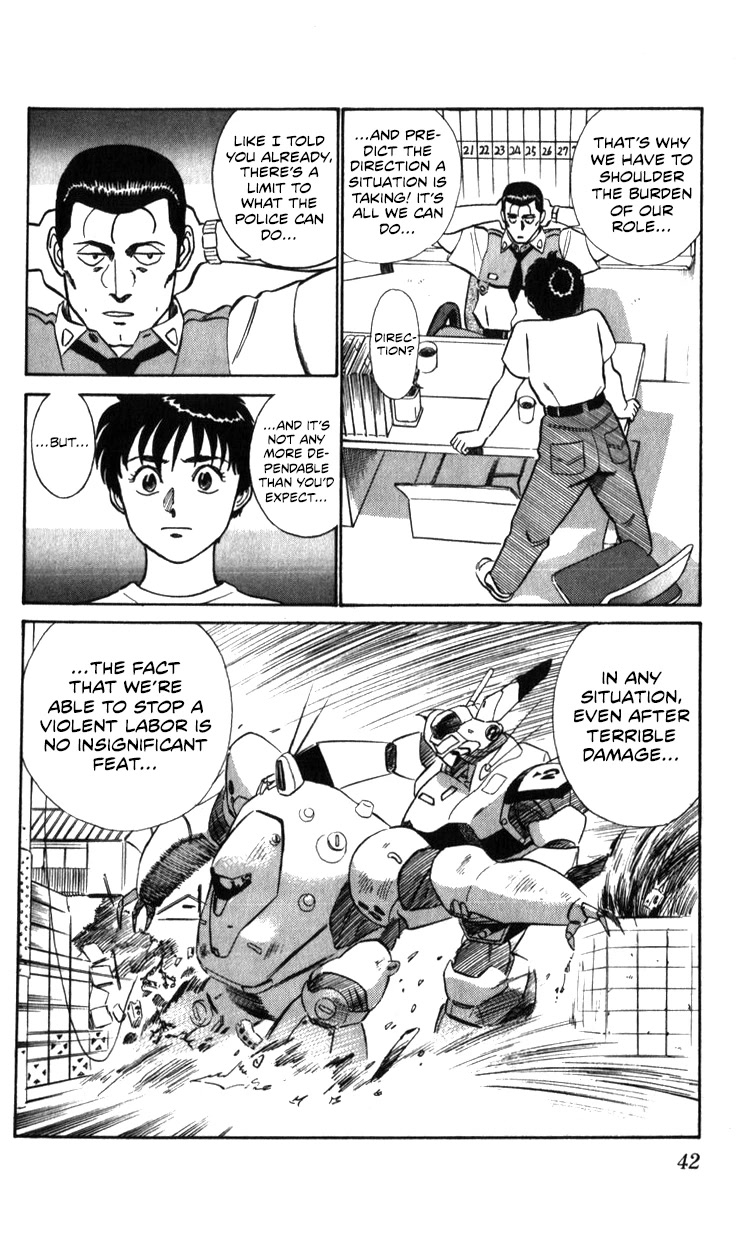 Kidou Keisatsu Patlabor Chapter 18.18-2 page 42 - Vol.18 Chapter 18.02: Meltdown <Part 2>