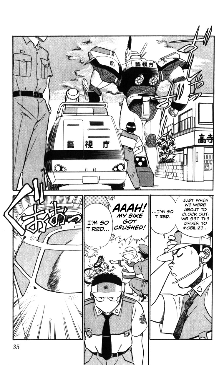 Kidou Keisatsu Patlabor Chapter 19.18-3 page 35 - Vol.19 Chapter 18.03: Meltdown <Part 3>