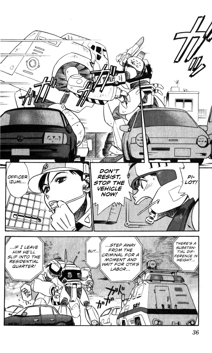 Kidou Keisatsu Patlabor Chapter 19.18-3 page 36 - Vol.19 Chapter 18.03: Meltdown <Part 3>