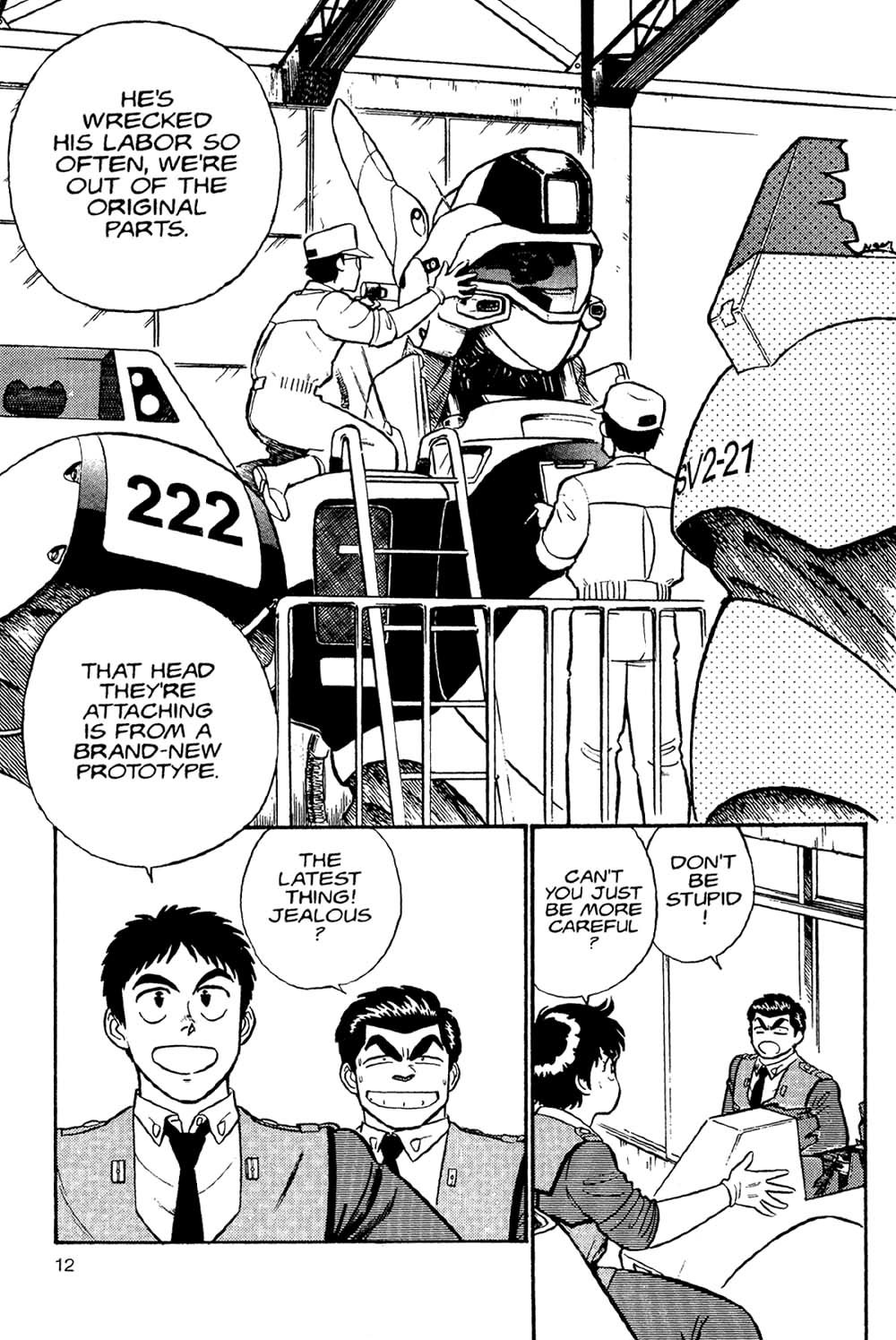Kidou Keisatsu Patlabor Chapter 2.2 page 11 - Vol.2 Chapter 2: Schaft!