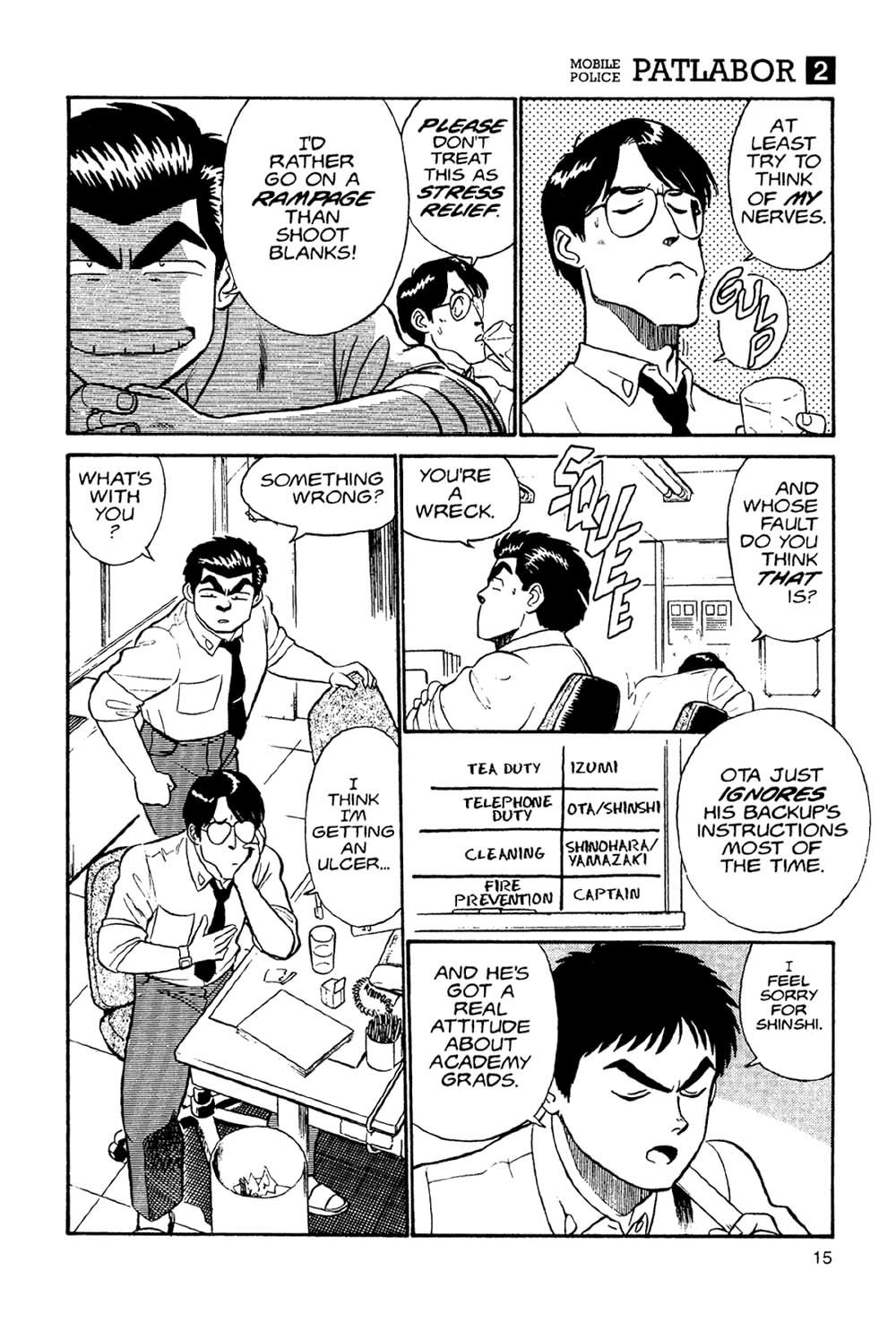 Kidou Keisatsu Patlabor Chapter 2.2 page 14 - Vol.2 Chapter 2: Schaft!