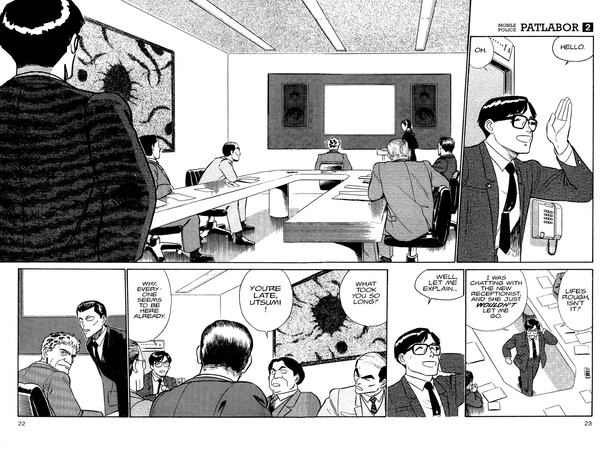 Kidou Keisatsu Patlabor Chapter 2.2 page 21 - Vol.2 Chapter 2: Schaft!