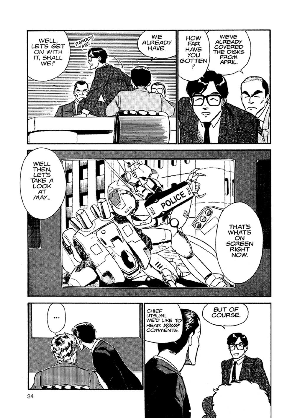 Kidou Keisatsu Patlabor Chapter 2.2 page 22 - Vol.2 Chapter 2: Schaft!
