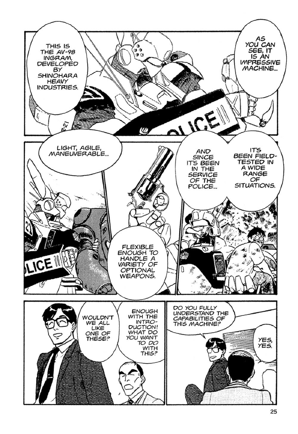Kidou Keisatsu Patlabor Chapter 2.2 page 23 - Vol.2 Chapter 2: Schaft!