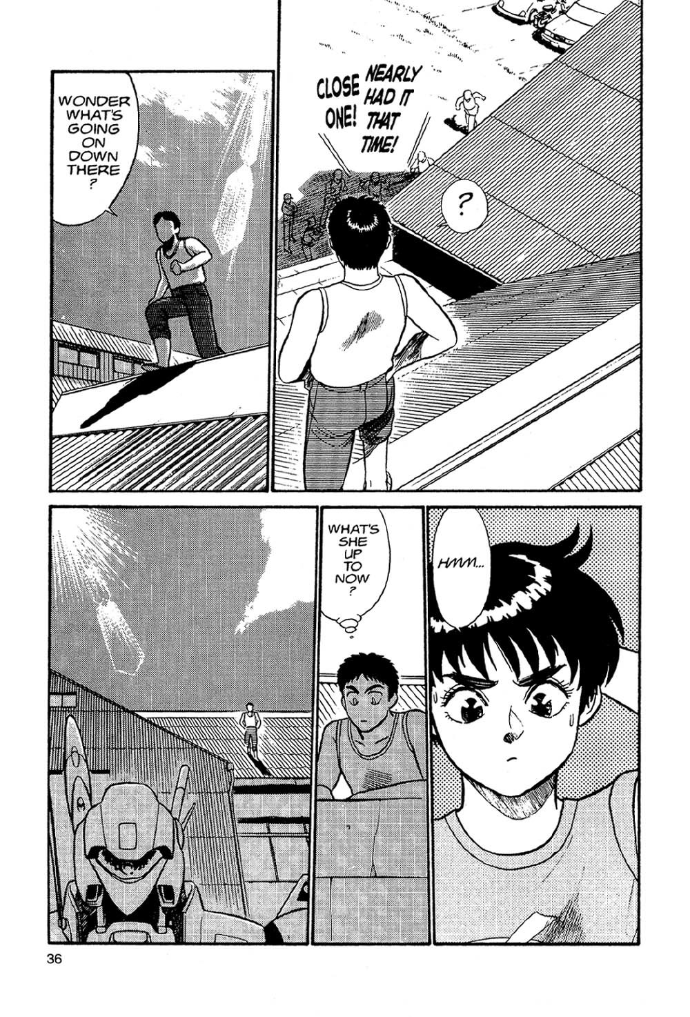 Kidou Keisatsu Patlabor Chapter 2.2 page 34 - Vol.2 Chapter 2: Schaft!