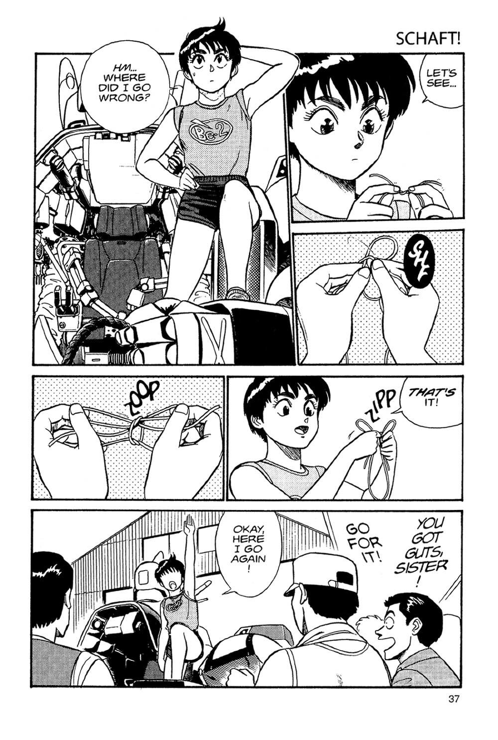 Kidou Keisatsu Patlabor Chapter 2.2 page 35 - Vol.2 Chapter 2: Schaft!