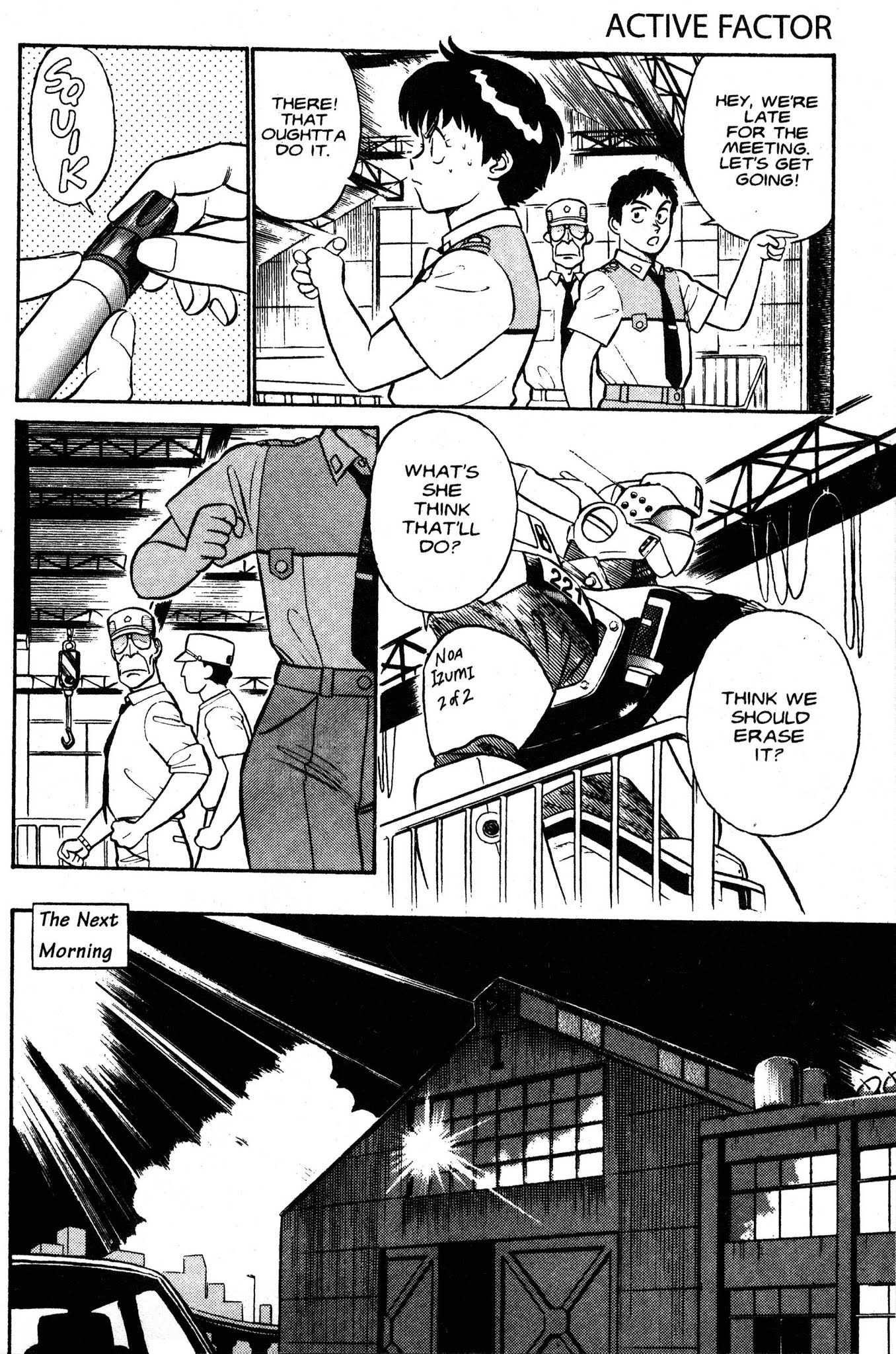 Kidou Keisatsu Patlabor Chapter 2.3 page 36 - Vol.2 Chapter 3: Active Factor