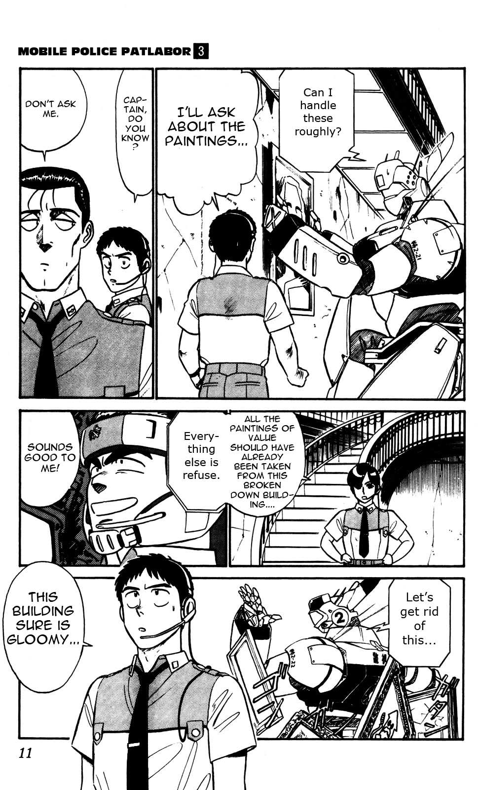 Kidou Keisatsu Patlabor Chapter 3.0-1 page 13 - Vol.3 Chapter 0.01: Intermission: Part 1