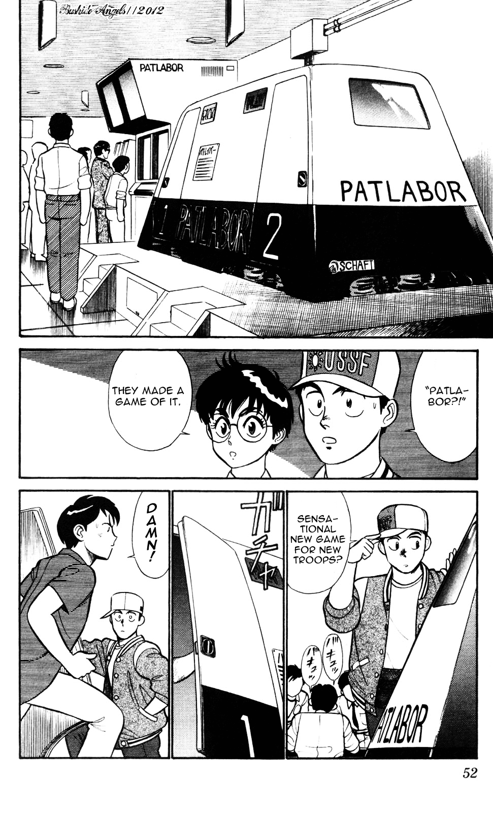 Kidou Keisatsu Patlabor Chapter 3.4-1 page 12 - Vol.3 Chapter 4.01: Game Maker: Part 1