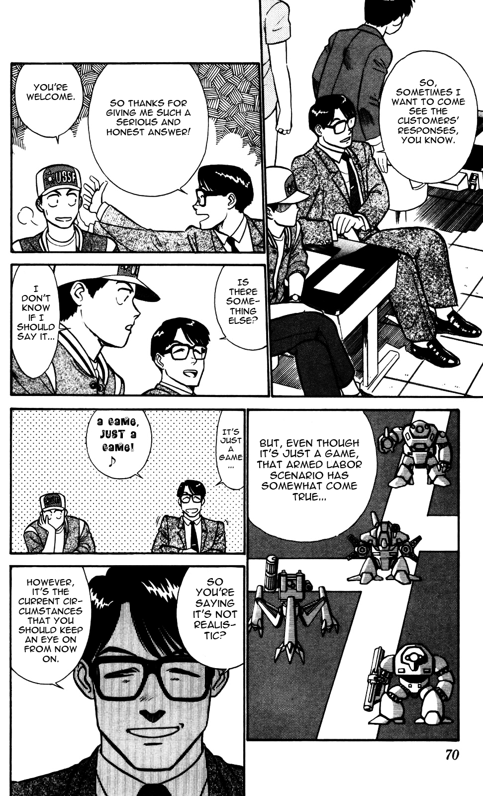 Kidou Keisatsu Patlabor Chapter 3.4-2 page 12 - Vol.3 Chapter 4.02: Game Maker: Part 2