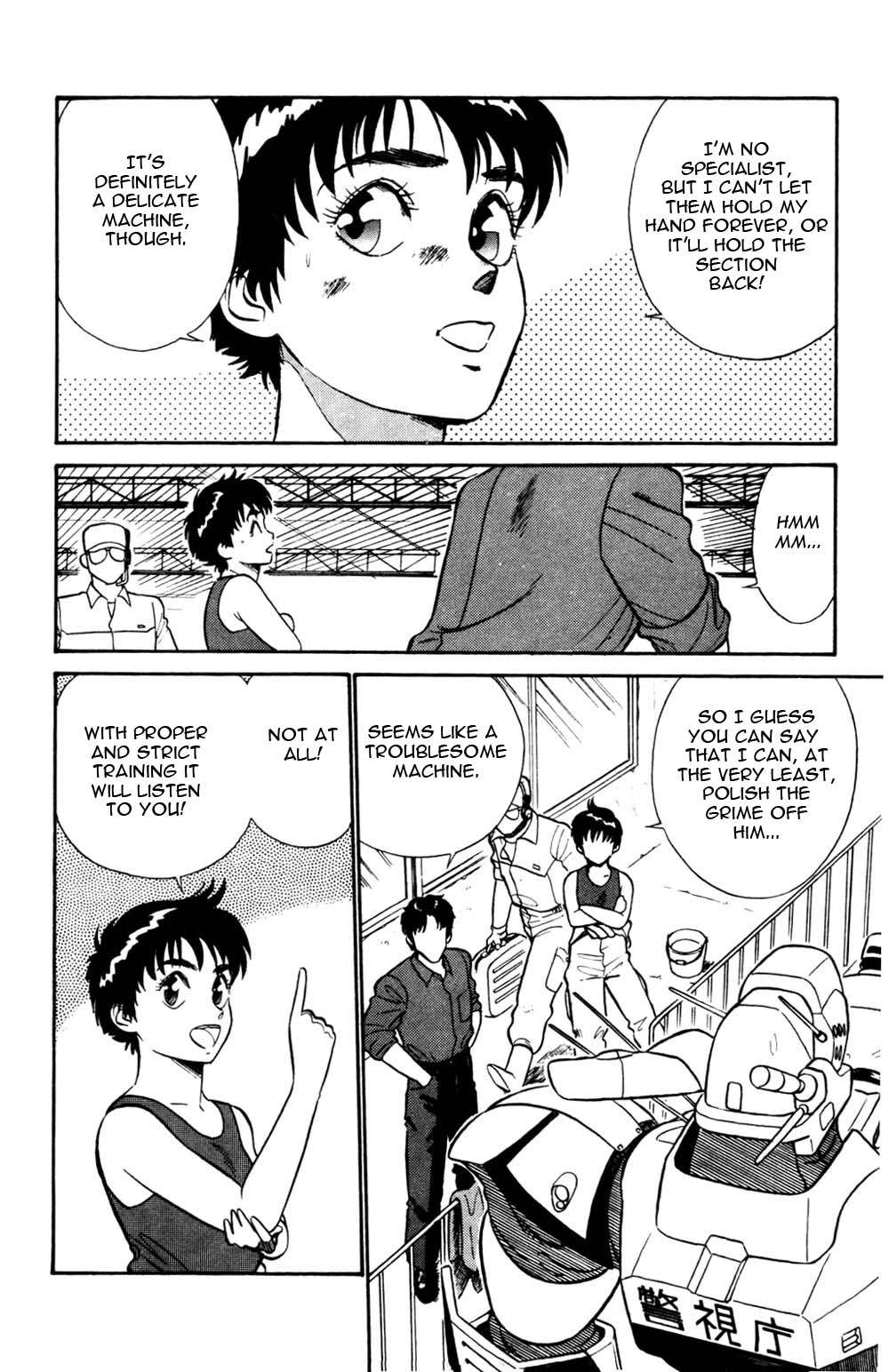 Kidou Keisatsu Patlabor Chapter 3.4-5 page 10 - Vol.3 Chapter 4.05: Game Maker: Part 5