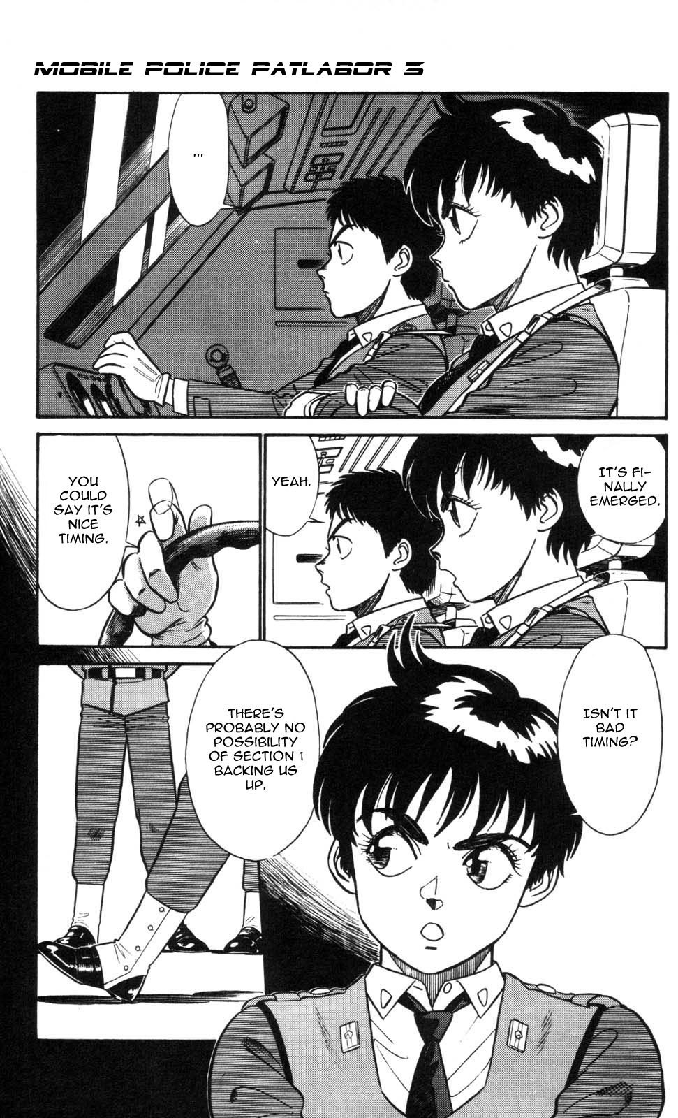Kidou Keisatsu Patlabor Chapter 3.4-7 page 3 - Vol.3 Chapter 4.07: Game Maker: Part 7