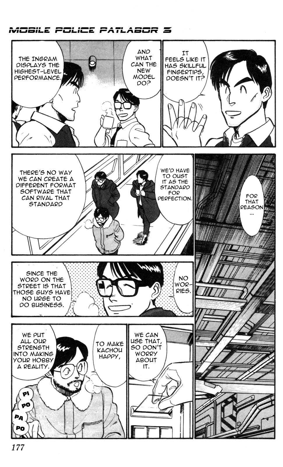 Kidou Keisatsu Patlabor Chapter 3.4-8 page 15 - Vol.3 Chapter 4.08: Game Maker: Part 8