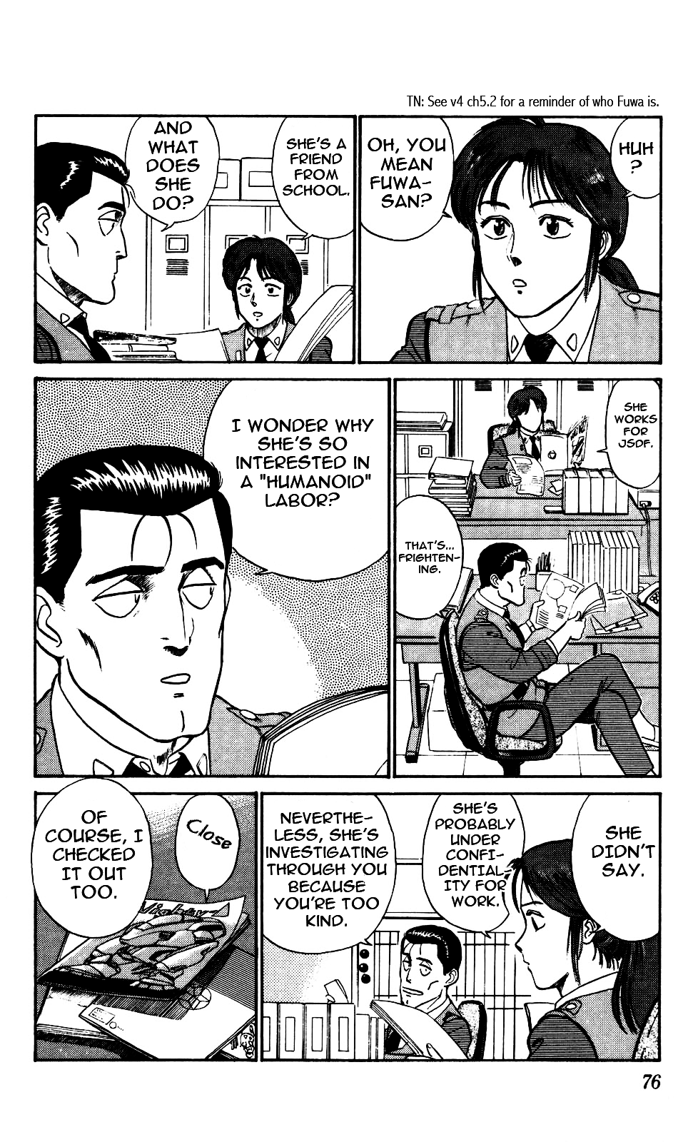 Kidou Keisatsu Patlabor Chapter 4.5-5 page 8 - Vol.4 Chapter 5.05: Out Of Standard: Part 5