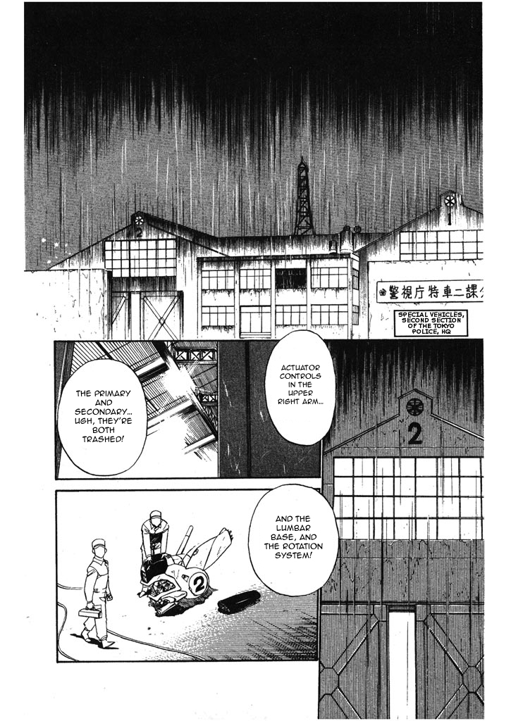 Kidou Keisatsu Patlabor Chapter 5.6-1 page 8 - Vol.5 Chapter 6.01: Versus: Part 1
