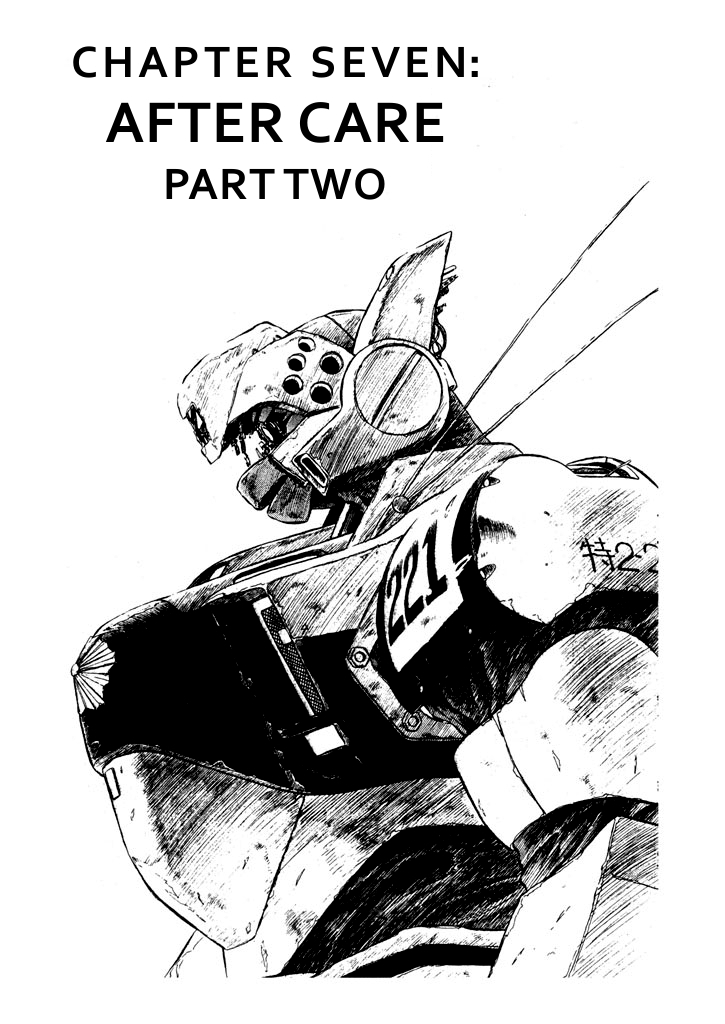 Kidou Keisatsu Patlabor Chapter 6.7-2 page 1 - Vol.6 Chapter 7.02: After Care: Part 2