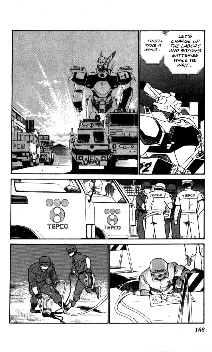 Kidou Keisatsu Patlabor Chapter 8.10-3 page 167 - Vol.8 Chapter 10.03: Strike Back <Part 3>