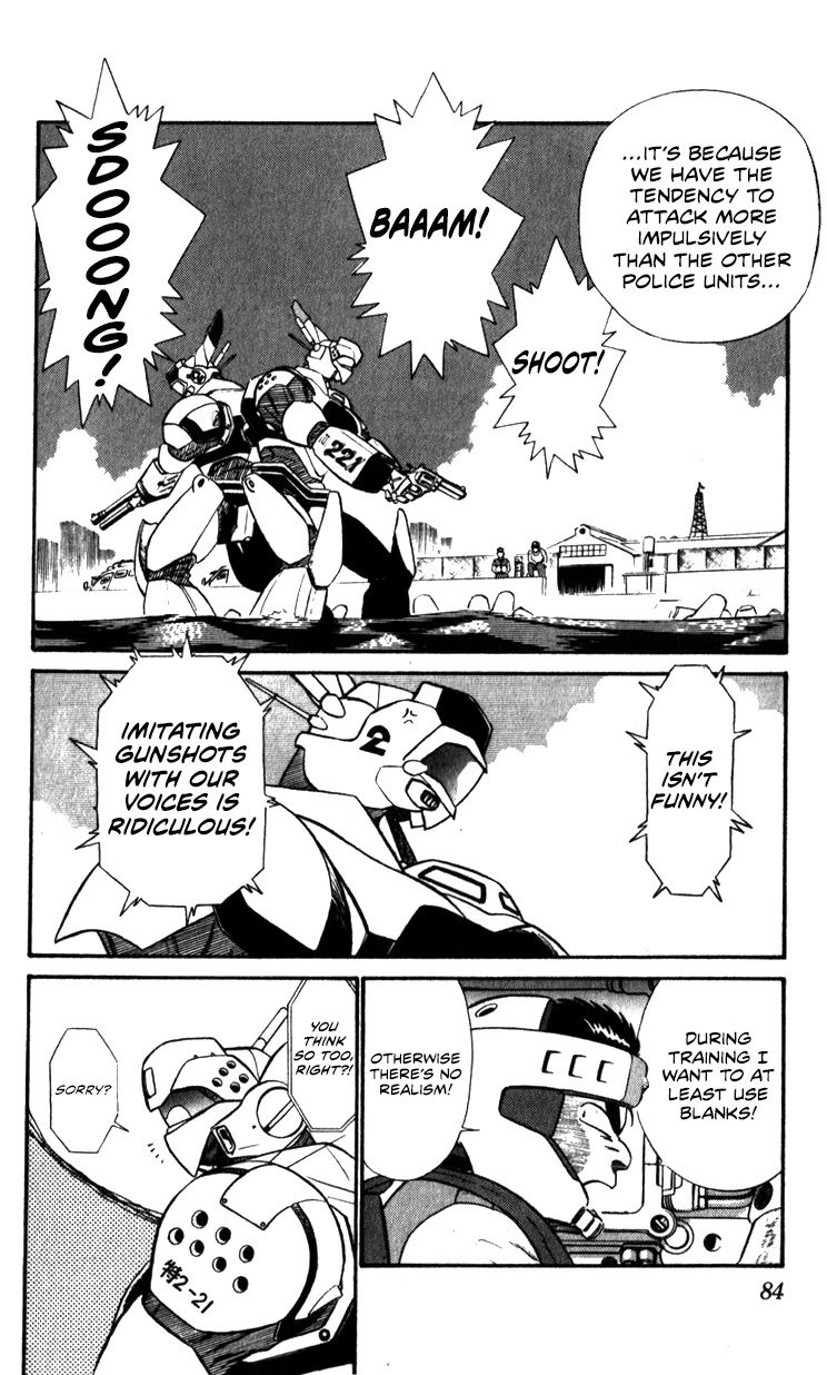 Kidou Keisatsu Patlabor Chapter 8.10-3 page 84 - Vol.8 Chapter 10.03: Strike Back <Part 3>