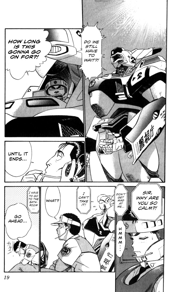 Kidou Keisatsu Patlabor Chapter 9.10-4 page 19 - Vol.9 Chapter 10.04: Strike Back <Part 4>