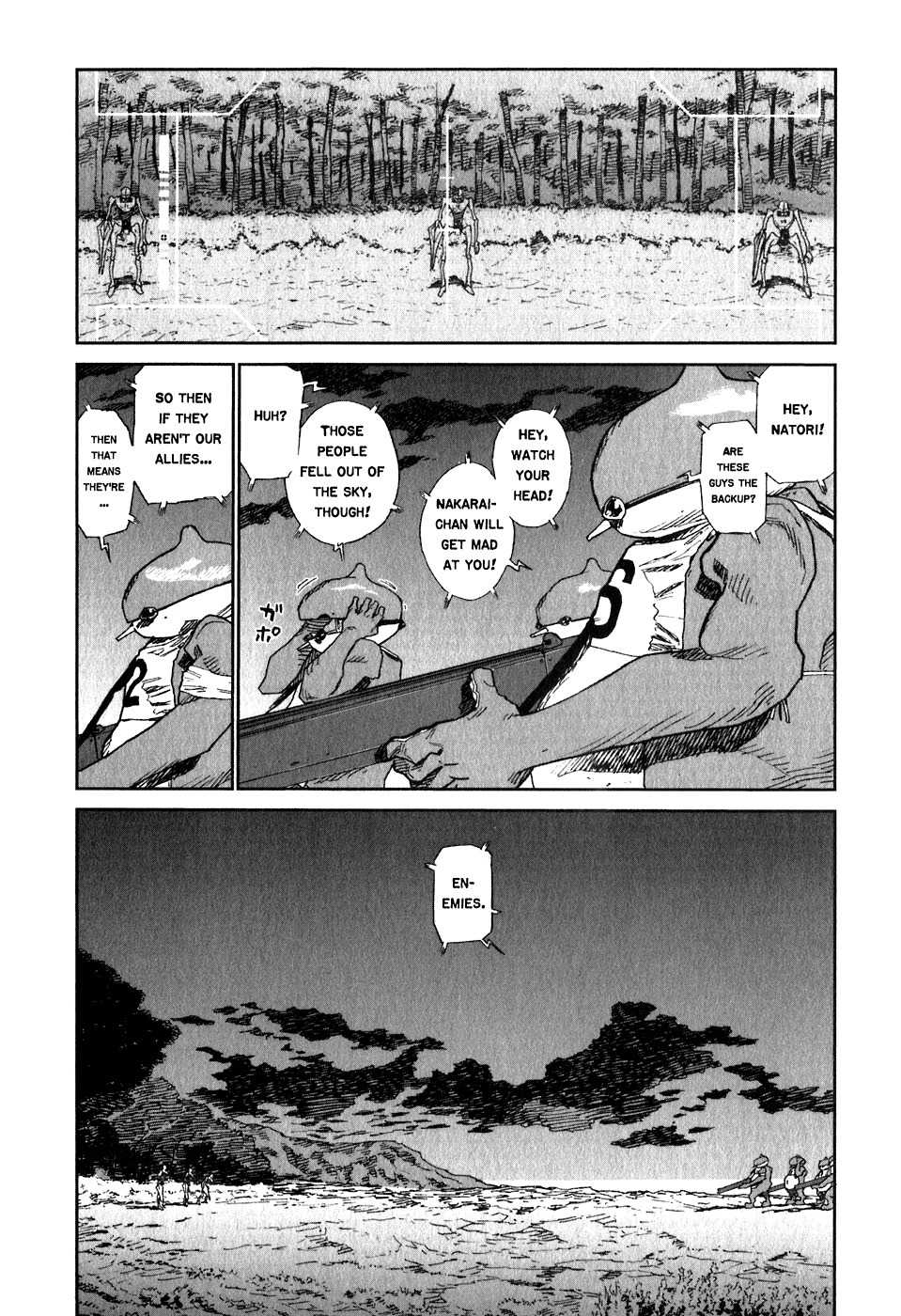 Kidou Ryodan Hachifukujin Chapter 10 page 12 - Chapter 10: Be Silent