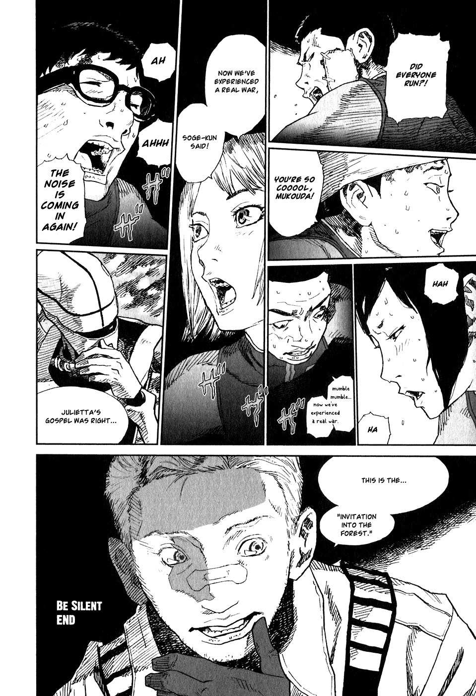Kidou Ryodan Hachifukujin Chapter 10 page 32 - Chapter 10: Be Silent