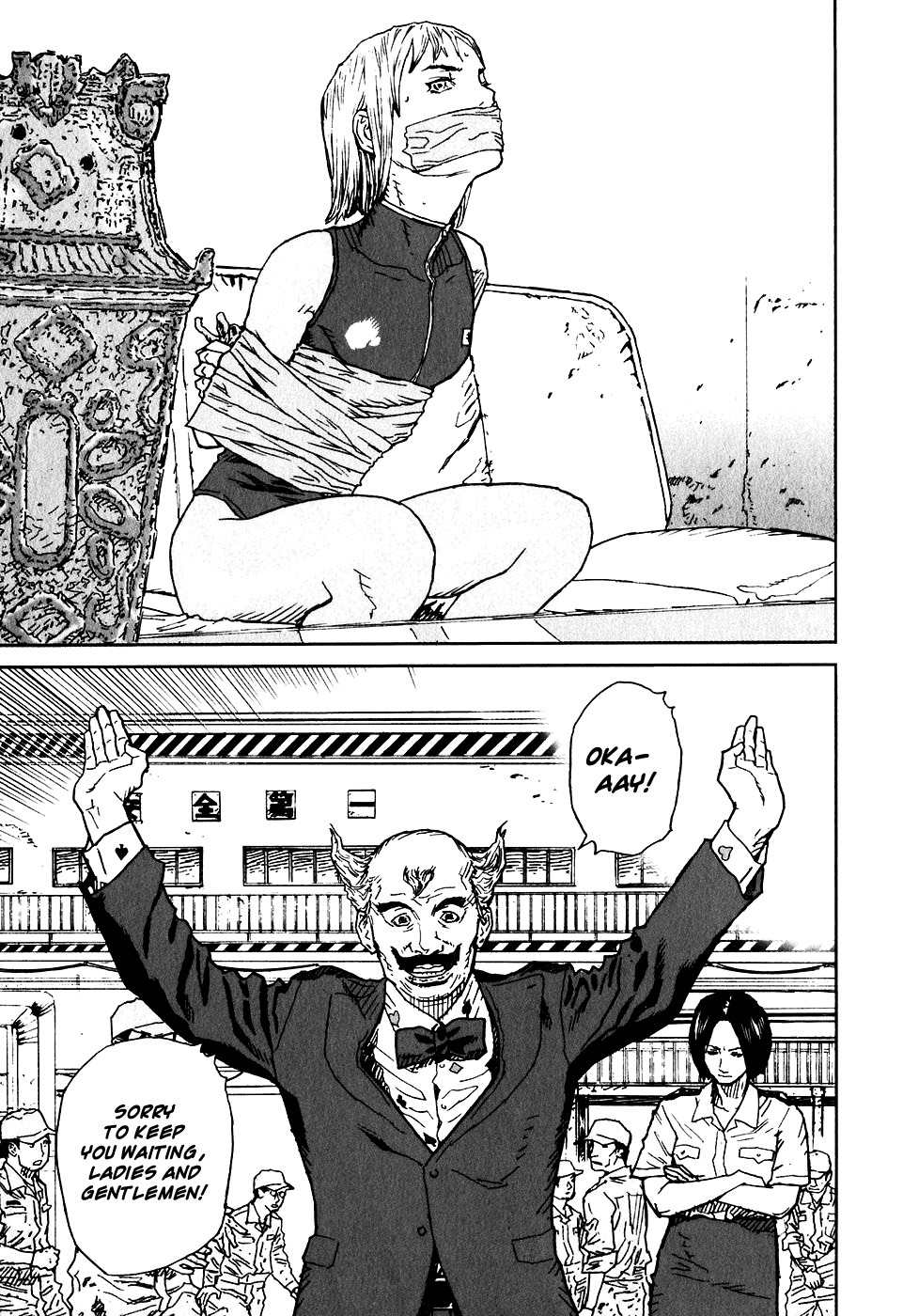 Kidou Ryodan Hachifukujin Chapter 13 page 27 - Chapter 13: Palm to the Sun