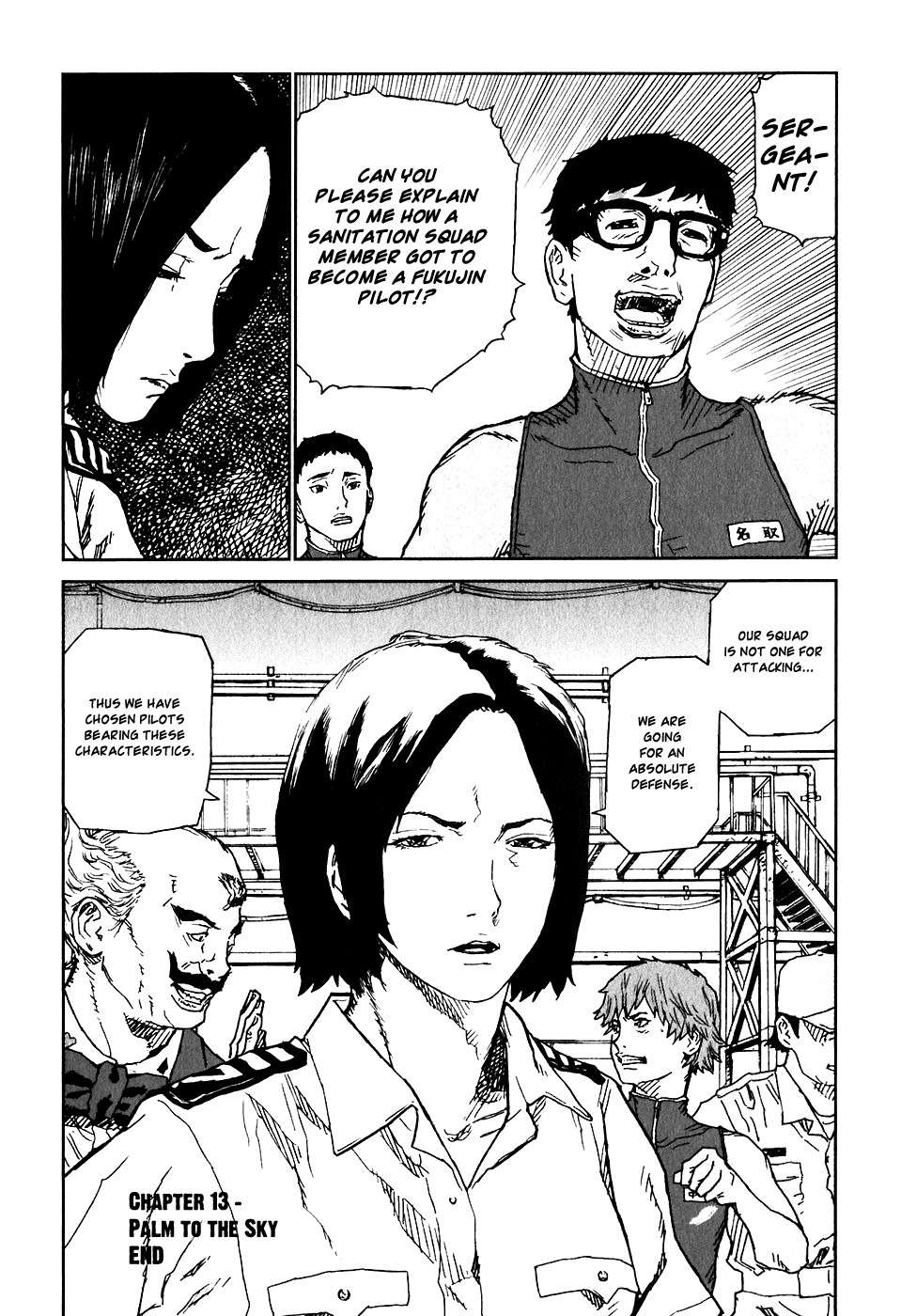 Kidou Ryodan Hachifukujin Chapter 13 page 31 - Chapter 13: Palm to the Sun