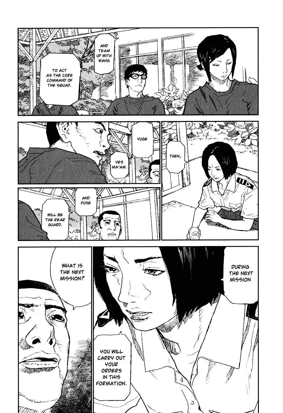 Kidou Ryodan Hachifukujin Chapter 13 page 7 - Chapter 13: Palm to the Sun