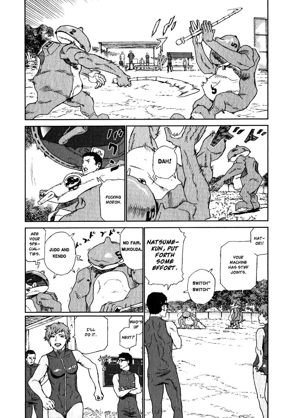 Kidou Ryodan Hachifukujin Chapter 17 page 10 - Chapter 17: Self Defense Force Yakuza