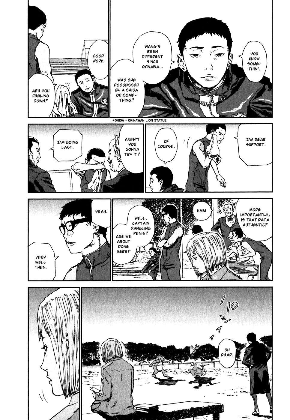 Kidou Ryodan Hachifukujin Chapter 17 page 18 - Chapter 17: Self Defense Force Yakuza