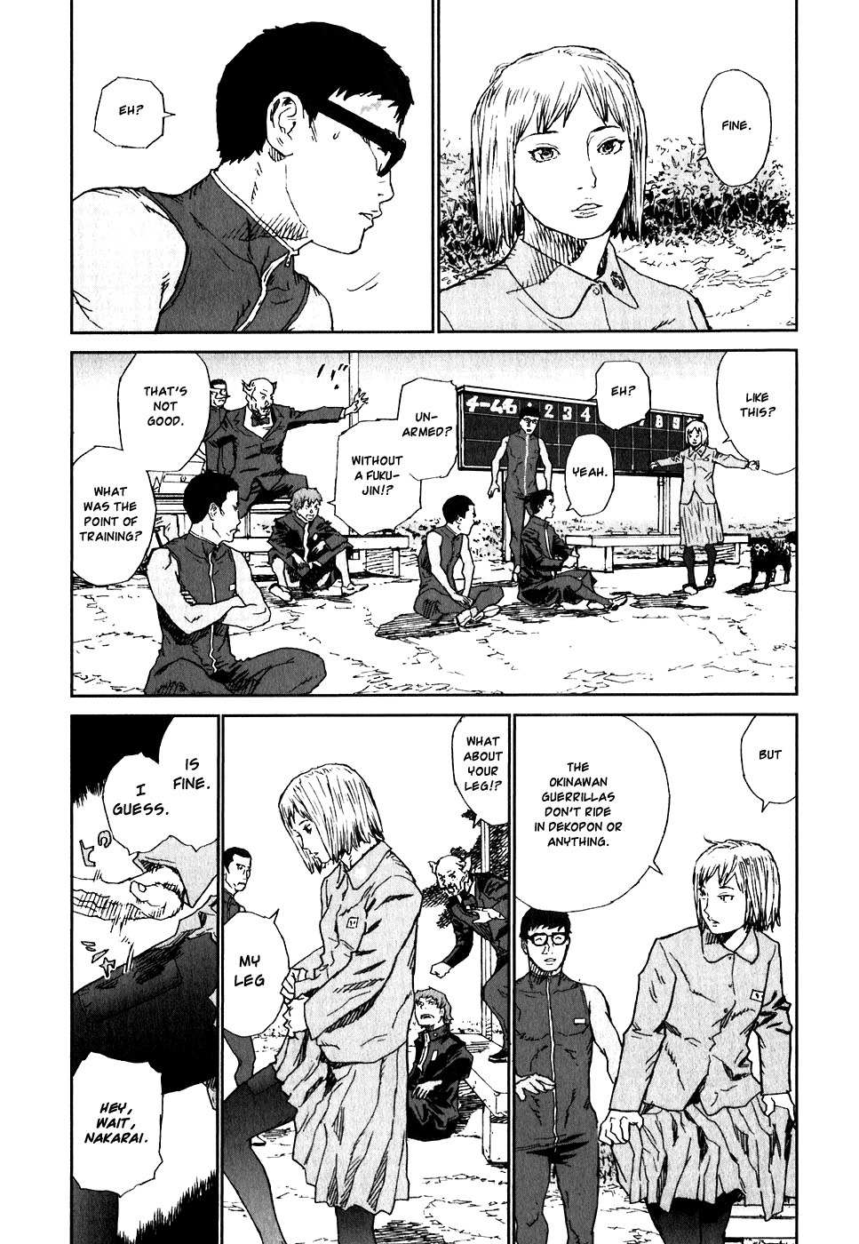 Kidou Ryodan Hachifukujin Chapter 17 page 24 - Chapter 17: Self Defense Force Yakuza