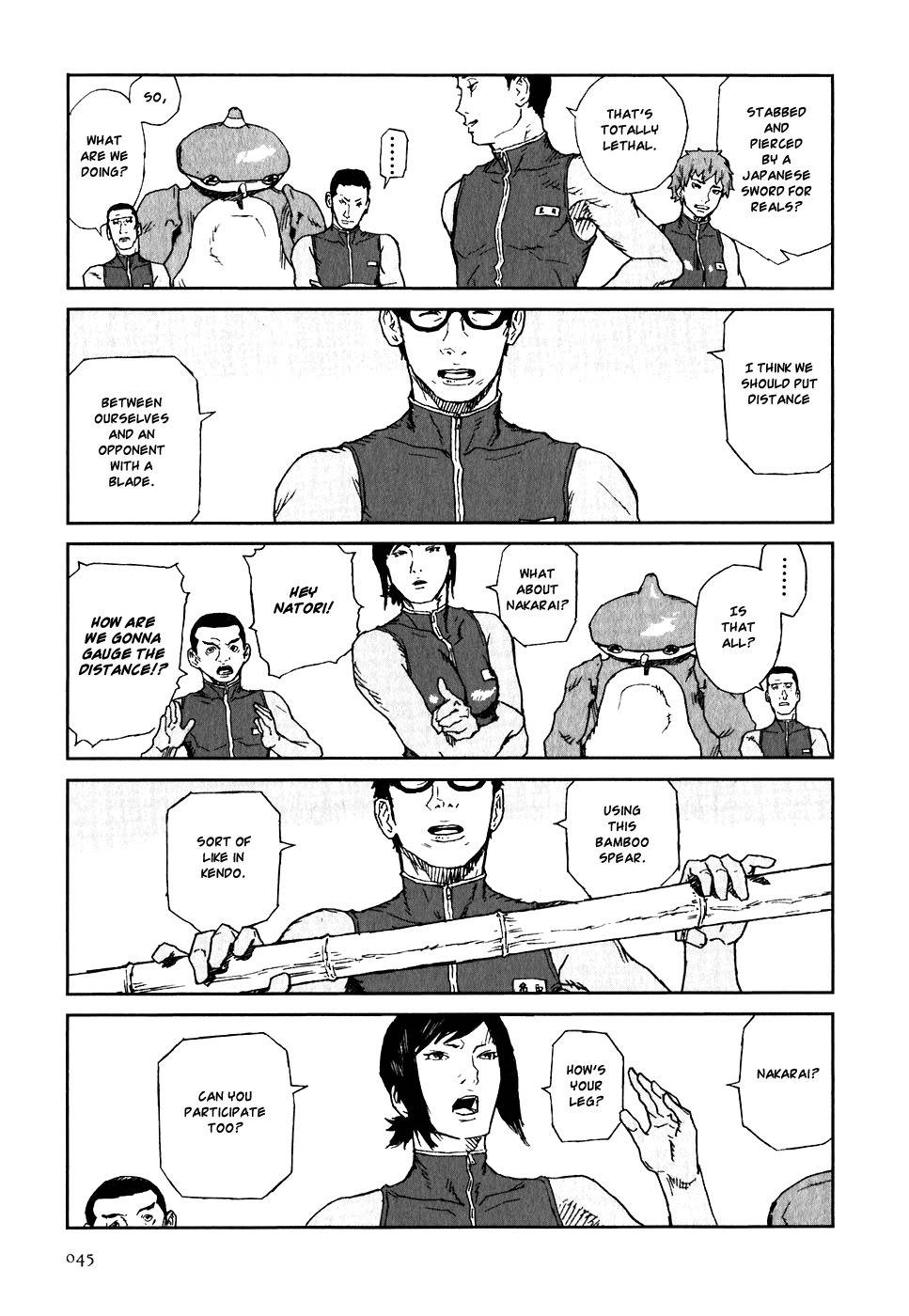 Kidou Ryodan Hachifukujin Chapter 17 page 7 - Chapter 17: Self Defense Force Yakuza