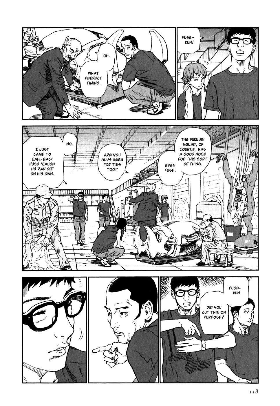 Kidou Ryodan Hachifukujin Chapter 19 page 12 - Chapter 19: Spilling Ones Guts
