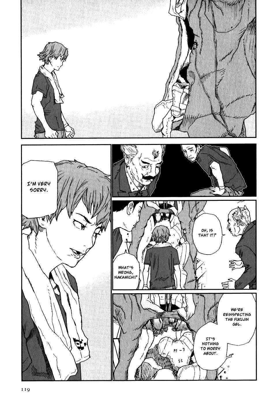Kidou Ryodan Hachifukujin Chapter 19 page 13 - Chapter 19: Spilling Ones Guts