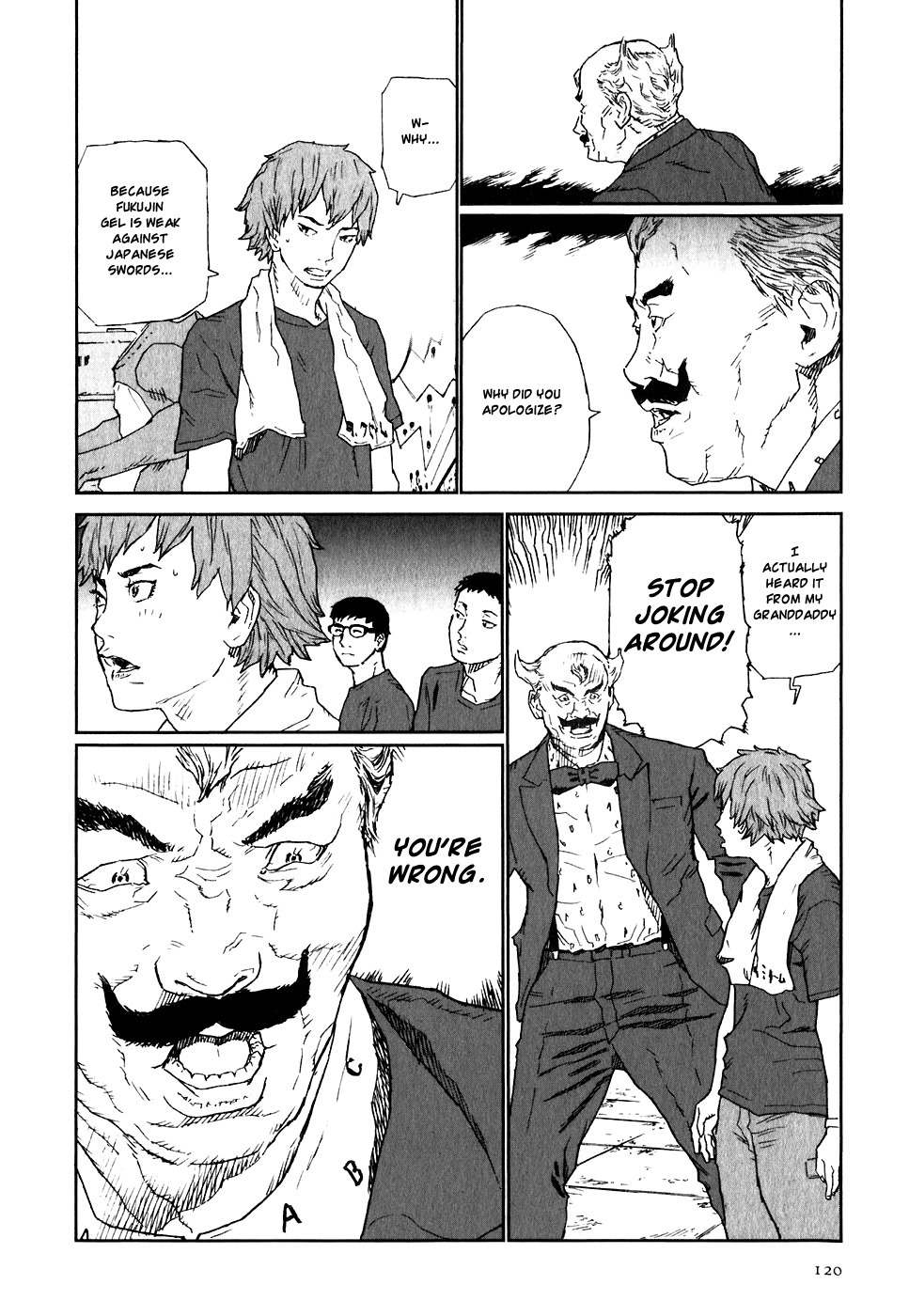 Kidou Ryodan Hachifukujin Chapter 19 page 14 - Chapter 19: Spilling Ones Guts