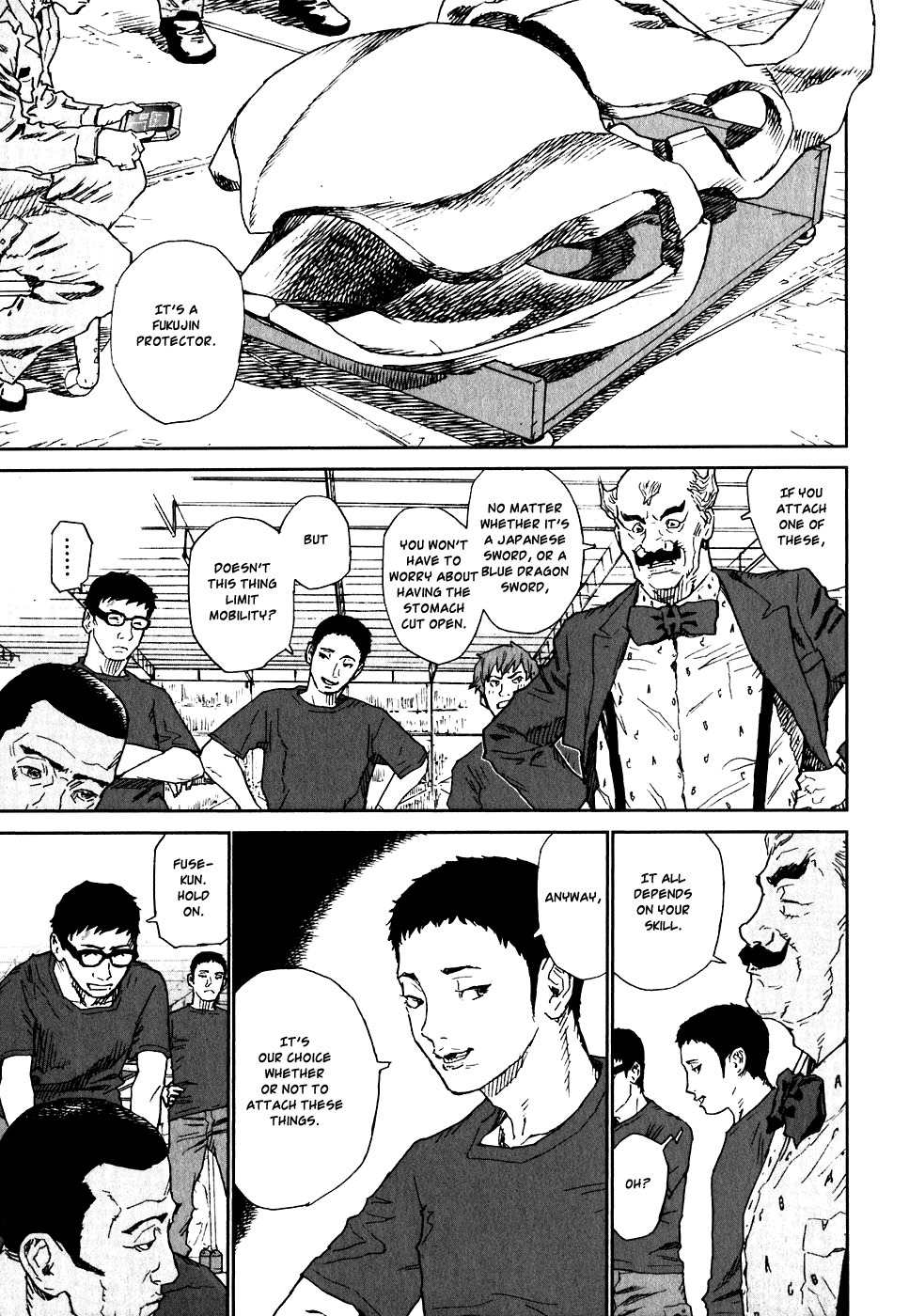 Kidou Ryodan Hachifukujin Chapter 19 page 17 - Chapter 19: Spilling Ones Guts