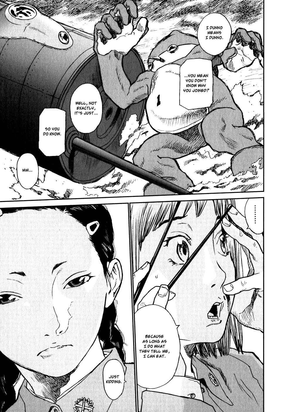 Kidou Ryodan Hachifukujin Chapter 2 page 9 - Chapter 2: Masturbation