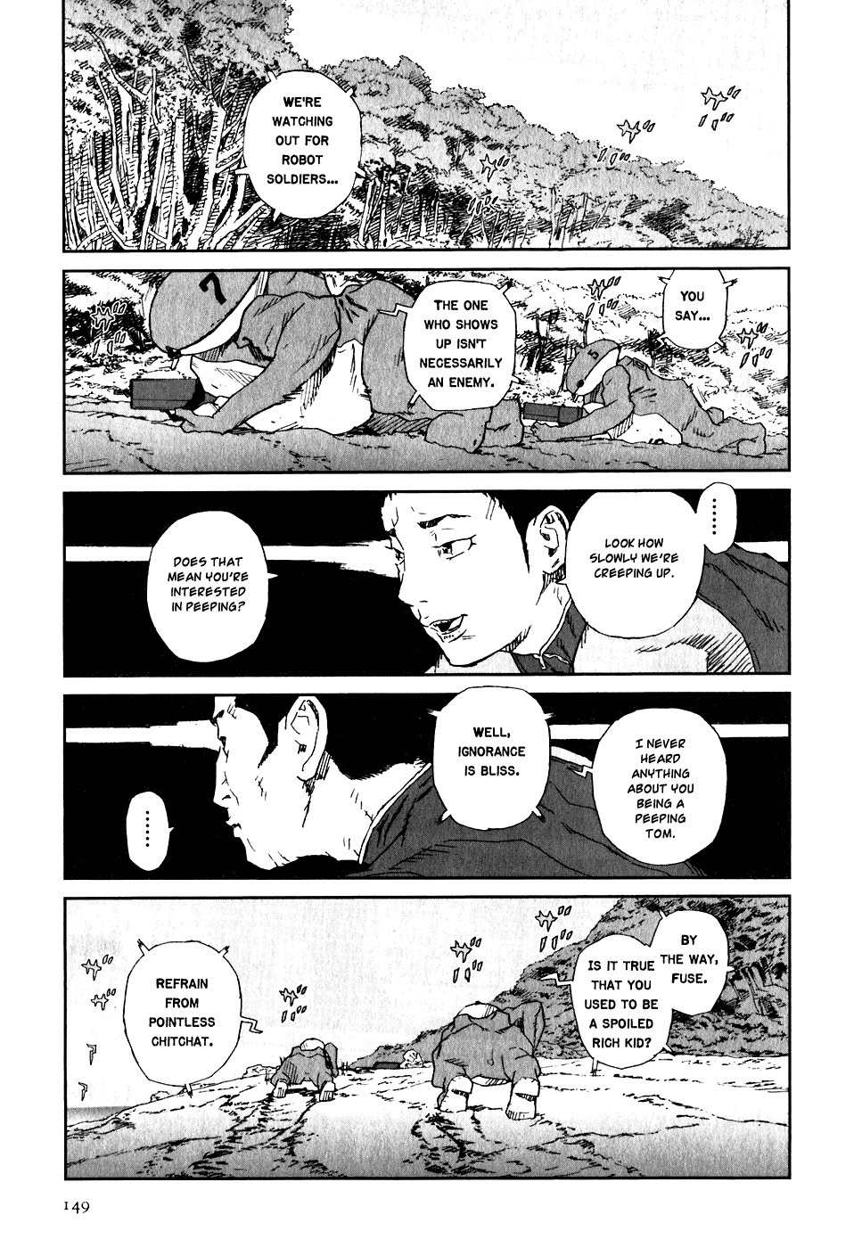 Kidou Ryodan Hachifukujin Chapter 20 page 9 - Chapter 20: Treading on the Tiger's Tail