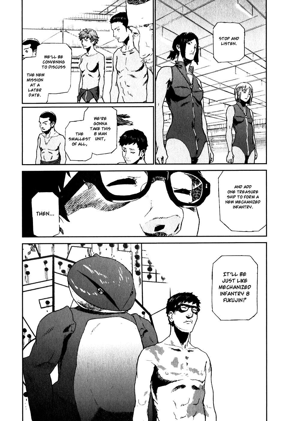 Kidou Ryodan Hachifukujin Chapter 23 page 27 - Chapter 23: Disciplinary Strip