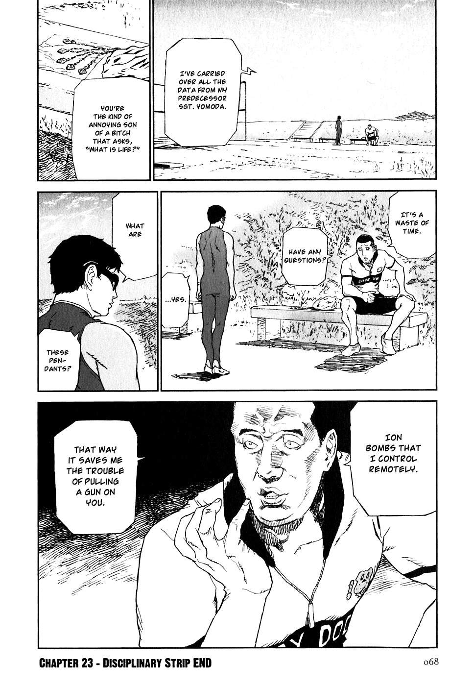 Kidou Ryodan Hachifukujin Chapter 23 page 32 - Chapter 23: Disciplinary Strip