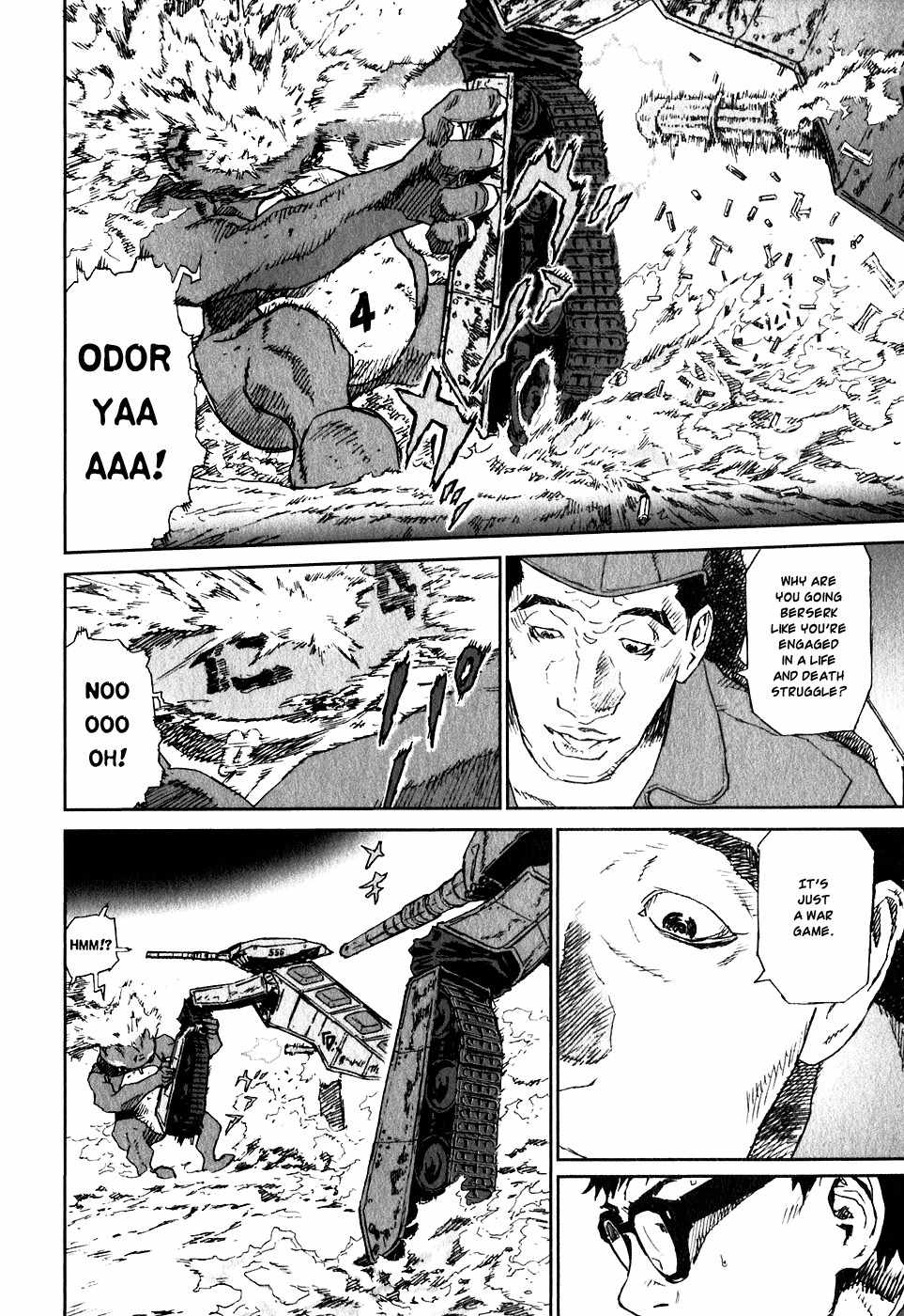 Kidou Ryodan Hachifukujin Chapter 24 page 18 - Chapter 24: Brain Tank Doesn't Shead a Tear