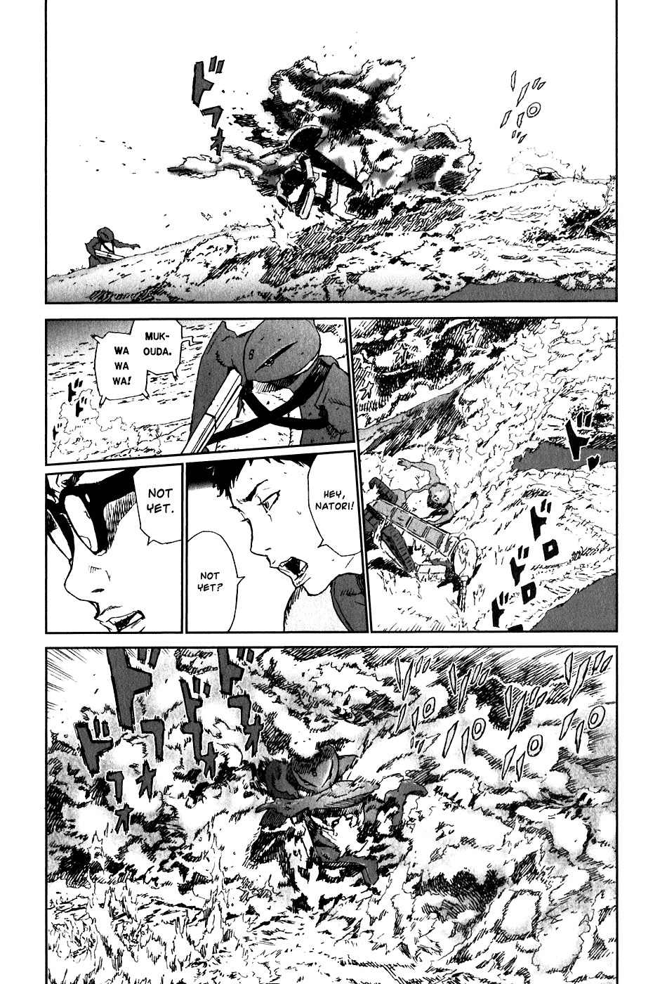 Kidou Ryodan Hachifukujin Chapter 24 page 19 - Chapter 24: Brain Tank Doesn't Shead a Tear
